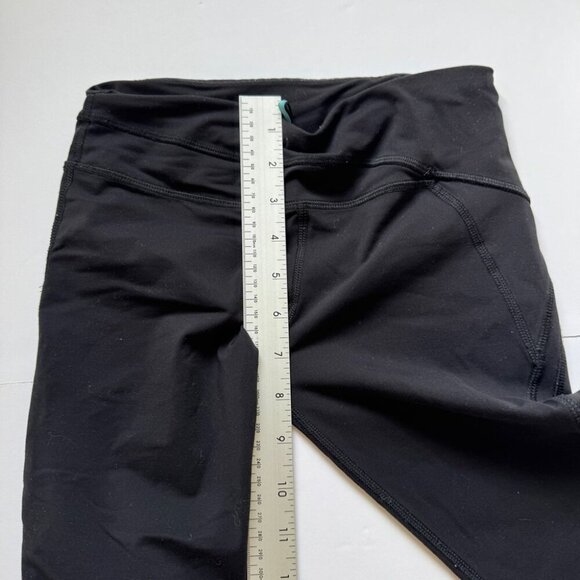 Ivivva Rhythmic Tights Pique Black Reflective Leggings Pants Full Length 10 - Picture 13 of 16